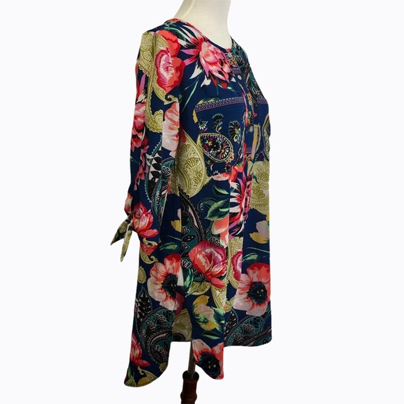 Anthropologie Fig and Flower Floral Tunic Dress - Picture 4 of 10